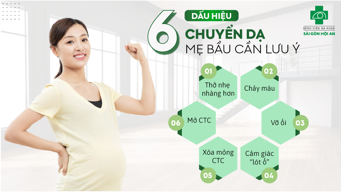 6 DẤU HIỆU CHUYỂN DẠ MẸ BẦU CẦN LƯU Ý