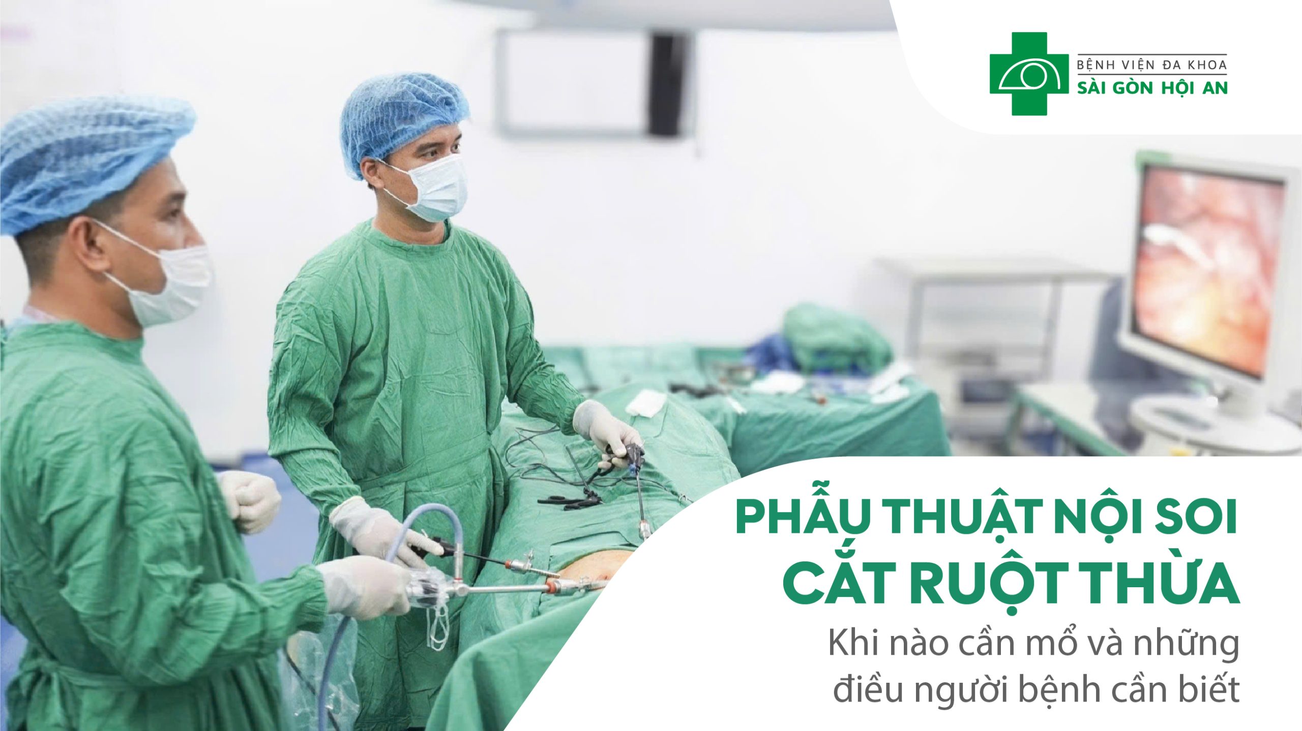 Phẫu thuật nội soi cắt ruột thừa